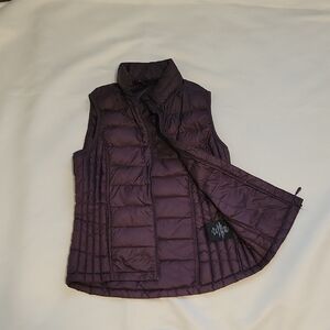 32 Degrees Dark Purple Quilted Vest